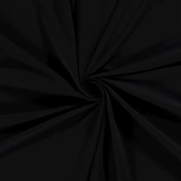 Schwarz Uni French Terry Vorbestellung